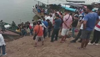 حادث تصادم في أحد أنهار البيرو