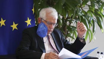 جوزيب بوريل مسؤول السياسة الخارجية بالاتحاد الأوروبي - الفرنسية