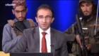 ویدئو | حضور فرمانده طالبان با محافظان مسلح در برنامه تلویزیونی!