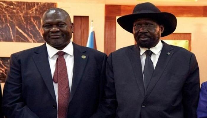 رئيس جنوب السودان سلفا كير والنائب رياك مشار - أرشيفية