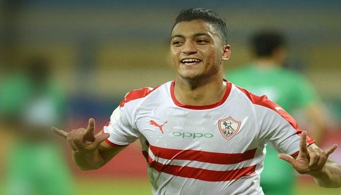 مصطفى محمد مهاجم الزمالك المصري المعار