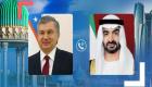Özbekistan Cumhurbaşkanı, Abu Dabi Veliaht Prensi Mohamed bin Zayed Al Nahyan ile telefonda görüştü