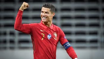 كريستيانو رونالدو قائد منتخب البرتغال