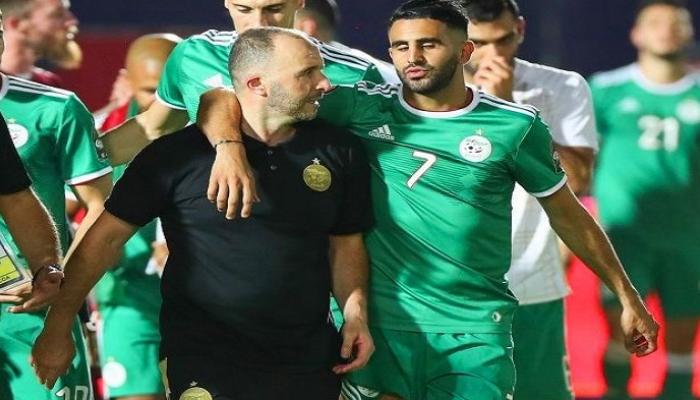 رياض محرز وجمال بلماضي
