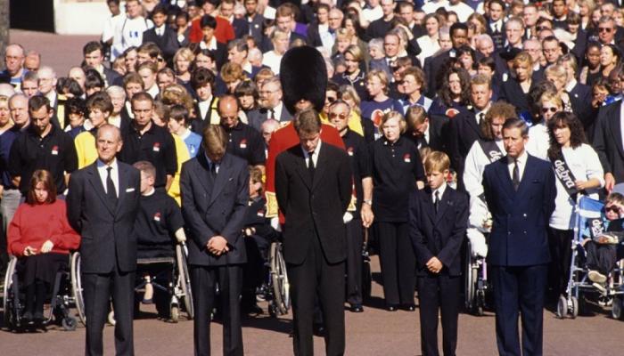 جنازة الأميرة ديانا في عام 1997