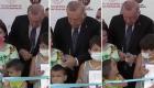 Video: Erdoğan kurdeleyi kesen çocuğun kafasına vurdu!