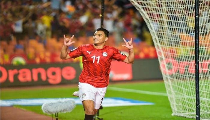 مصطفى محمد لاعب منتخب مصر