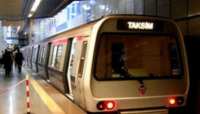 Taksim metro istasyonunda intihar girişimi