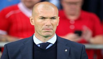 زين الدين زيدان مدرب ريال مدريد السابق