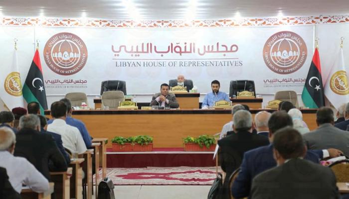 جلسة مجلس النواب الليبي لمساءلة الدبيبة 