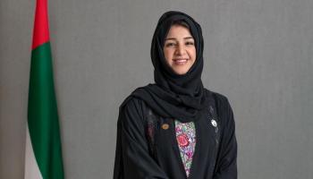 ريم بنت إبراهيم الهاشمي وزيرة الدولة الإماراتية لشؤون التعاون الدولي