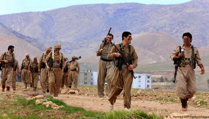مقاتلون أكراد معارضون للنظام الإيراني 