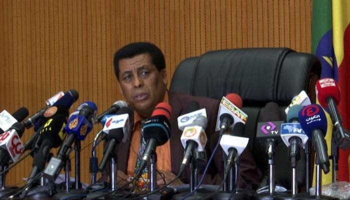 السفير دينا مفتي المتحدث باسم وزارة الخارجية الإثيوبية