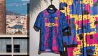 صور.. قميص استثنائي في برشلونة لتعويض رحيل ميسي
