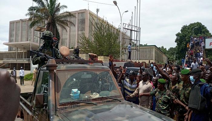 قوات من الجيش في غينيا كوناكري