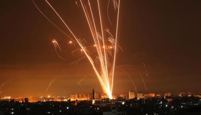صواريخ تنطلق من قطاع غزة - أرشيفية