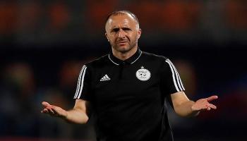 جمال بلماضي مدرب منتخب الجزائر