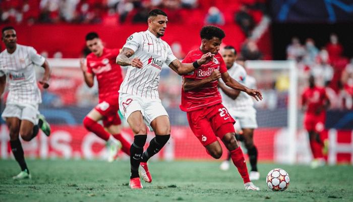 مباراة إشبيلية وسالزبورج في دوري أبطال أوروبا