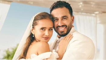 نيللي كريم وزوجها هشام عاشور