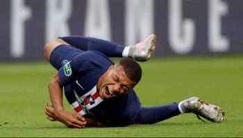 إصابة كيليان مبابي لاعب باريس سان جيرمان