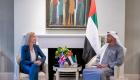 محمد بن زايد ووزيرة خارجية بريطانيا يبحثان علاقات التعاون بين البلدين
