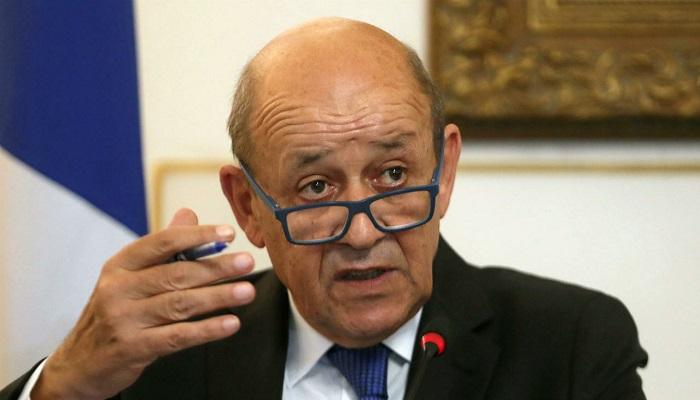 وزير الخارجية الفرنسي جان إيف لو دريان