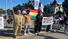 بالصور.. أكراد يتظاهرون في سويسرا ضد انتهاكات إيران 