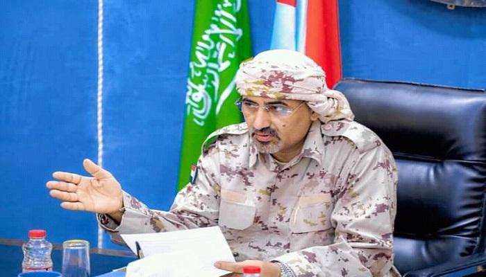 عيدروس الزبيدي رئيس المجلس الانتقالي الجنوبي