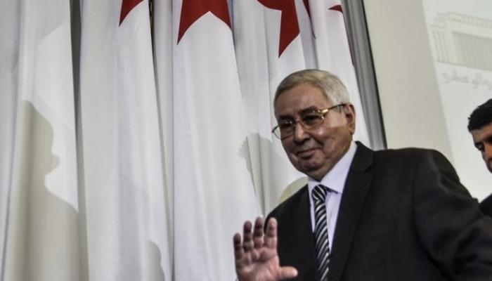 الرئيس الجزائري المؤقت السابق عبد القادر بن صالح