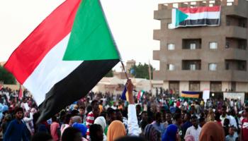 محتجون سودانيون يغلقون ميناء بورتسودان - أ ف ب