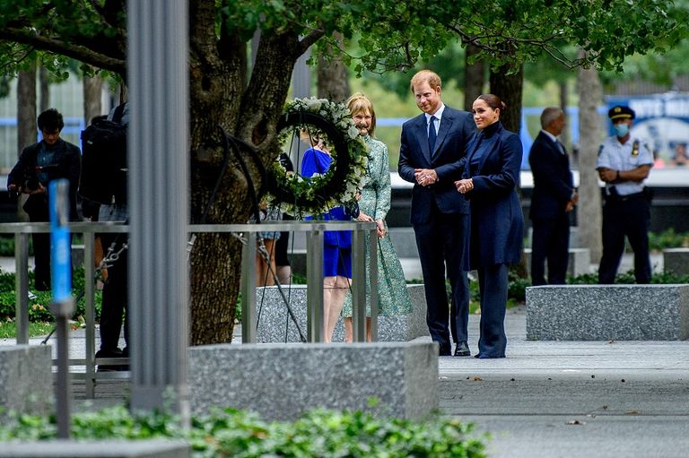 بازدید هری و مگان از یادبود قربانیان ۱۱ سپتامبر