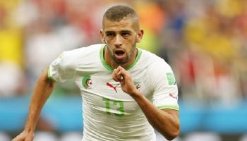 إسلام سليماني مهاجم ليون ومنتخب الجزائر