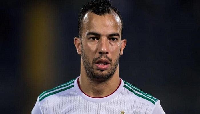 جمال بلعمري لاعب منتخب الجزائر