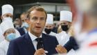 France: Macron visé par un jet d'oeuf lors d'un salon de la restauration
