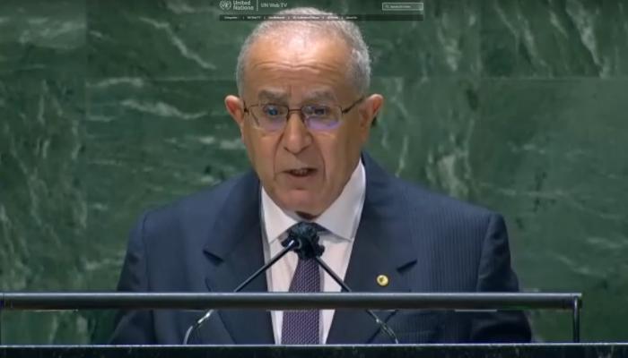 وزير الخارجية الجزائر رمطان لعمامرة
