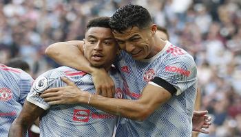كريستيانو رونالدو ولينجارد في مانشستر يونايتد
