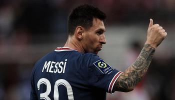 ليونيل ميسي لاعب باريس سان جيرمان 