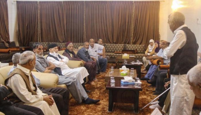 عقيلة صالح يستقبل وفود قبلية