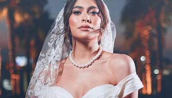 هاجر أحمد بفستان الزفاف