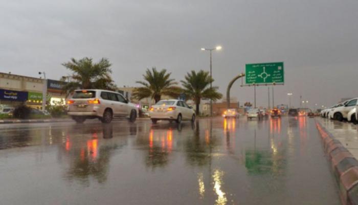 هطول أمطار خفيفة في الرياض- أرشيفية
