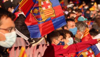 جماهير برشلونة
