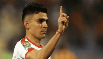 أشرف بن شرقي لاعب الزمالك