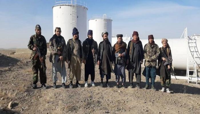 عناصر حركة طالبان في منطقة الحدود مع تركمانستان