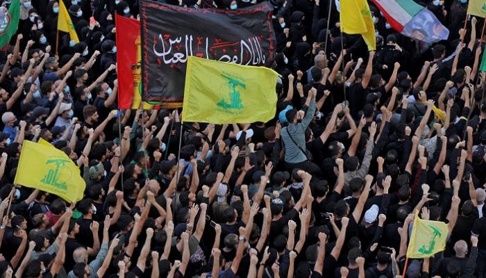 أنصار مليشيات حزب الله في لبنان - أ.ف.ب