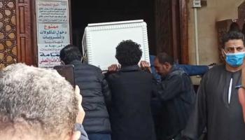 جنازة الفنان أحمد الحجار