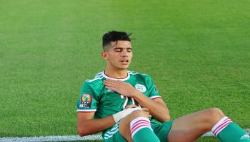 يوسف عطال لاعب منتخب الجزائر