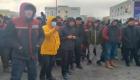 Kazakistan'da zam protestoları Almatı belediyesi binasına bastılar!
