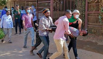 من مظاهرات السودان - أرشيفية