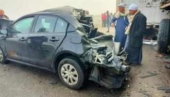 دمار كبير لحق بالسيارات