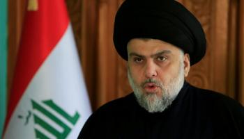 الزعيم العراقي مقتدى الصدر